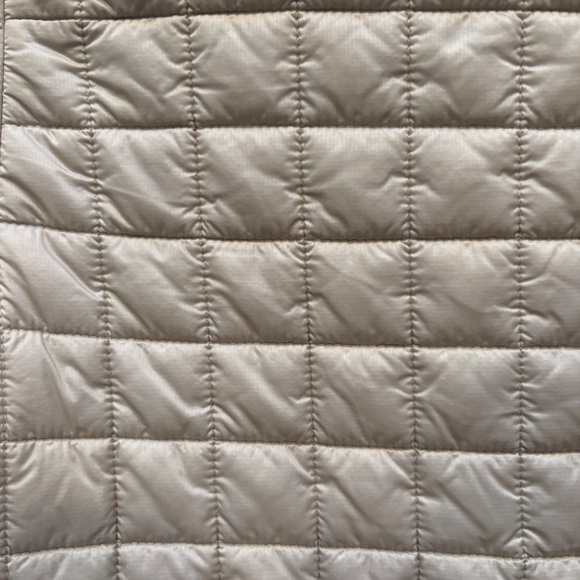 XXS White Cream Athleta Quilted Zipper Jacket - Picture 3 of 4